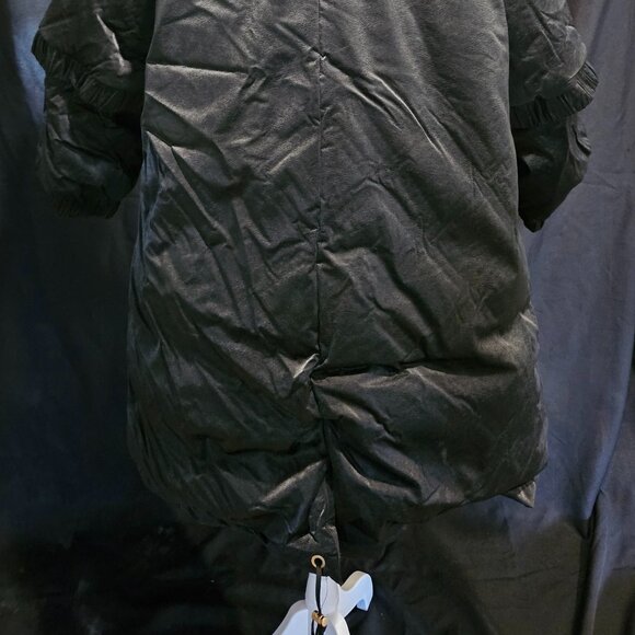 NWT NAP Black Duck Down Coat - Picture 9 of 9